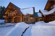 Colorado Log Hme Garage View